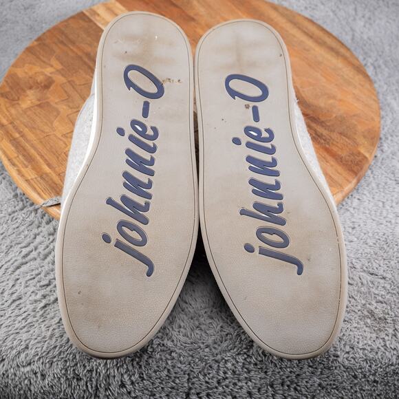 Mens JOHNNIE-O "Surfside" Light Grey Lace-Up Sneakers Beach Coast - 12 - Picture 7 of 7